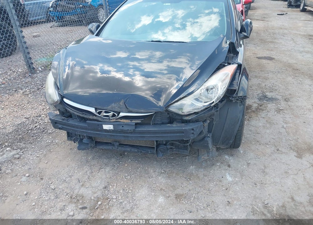 2013 HYUNDAI ELANTRA GLS VIN: KMHDH4AE0DU022540