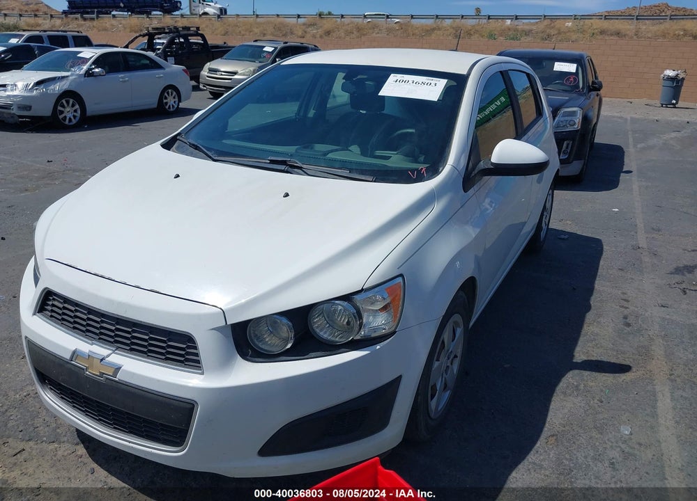 2016 CHEVROLET SONIC LS AUTO VIN: 1G1JA6SH2G4165325