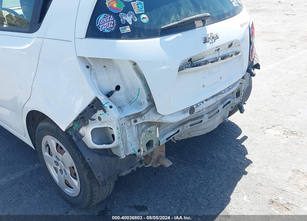 2016 CHEVROLET SONIC LS AUTO VIN: 1G1JA6SH2G4165325