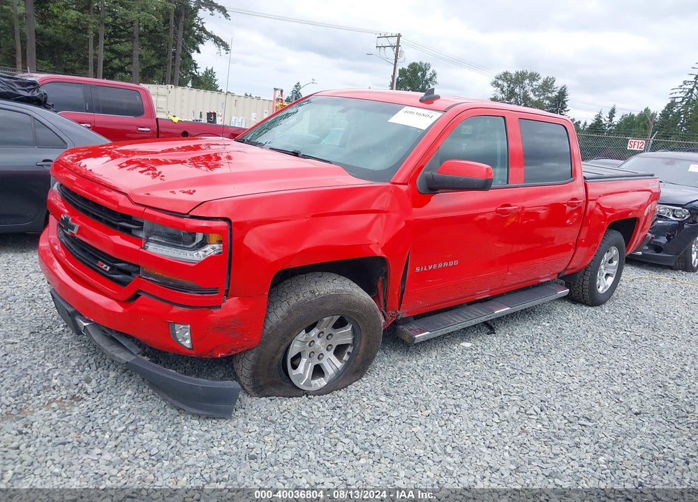 2016 CHEVROLET SILVERADO 1500 2LT VIN: 3GCUKREC3GG315920