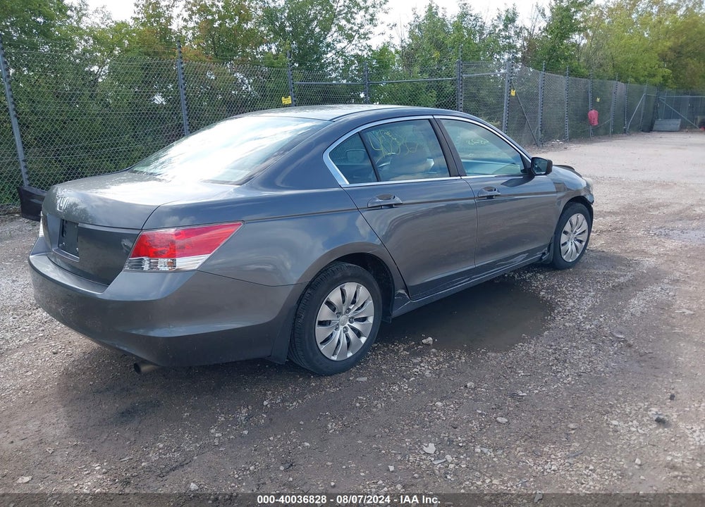 2010 HONDA ACCORD 2.4 LX VIN: 1HGCP2F37AA166986