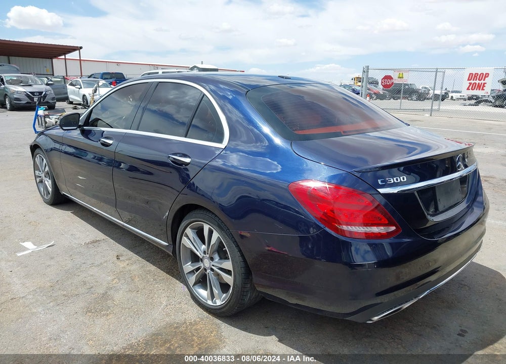2017 MERCEDES-BENZ C 300 LUXURY/SPORT VIN: 55SWF4JBXHU191616