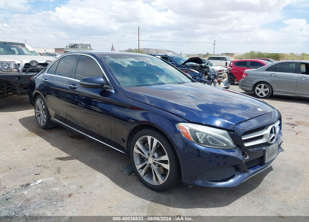 2017 MERCEDES-BENZ C 300 LUXURY/SPORT VIN: 55SWF4JBXHU191616