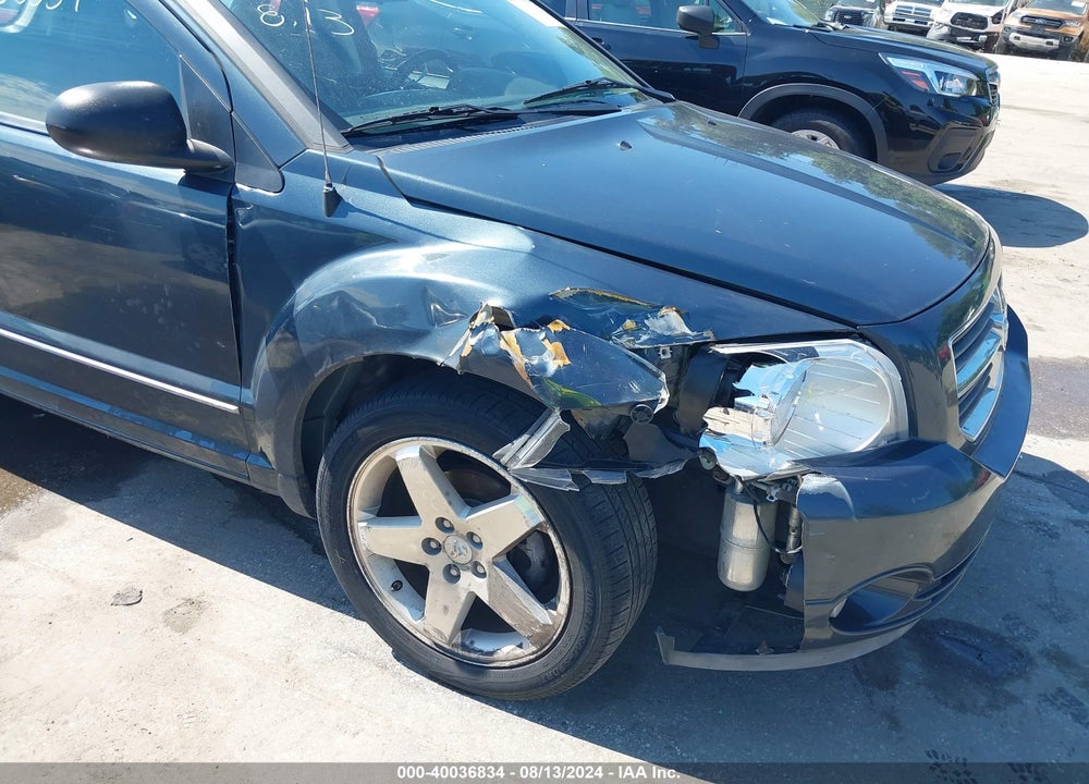 2008 DODGE CALIBER R/T VIN: 1B3HE78K08D702747
