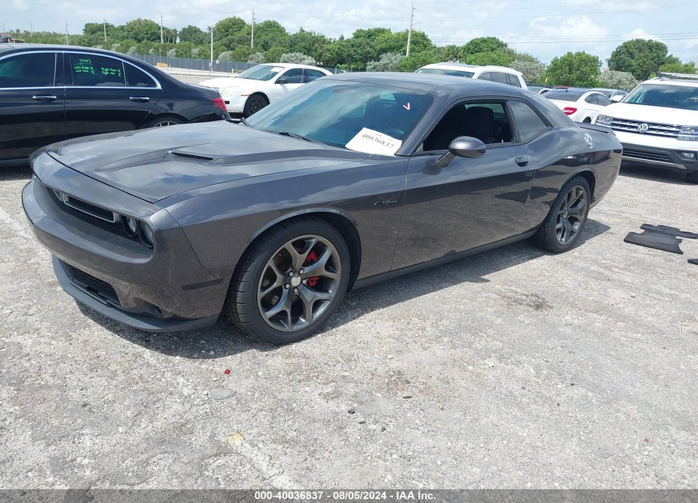 2015 DODGE CHALLENGER SXT VIN: 2C3CDZAG5FH873995