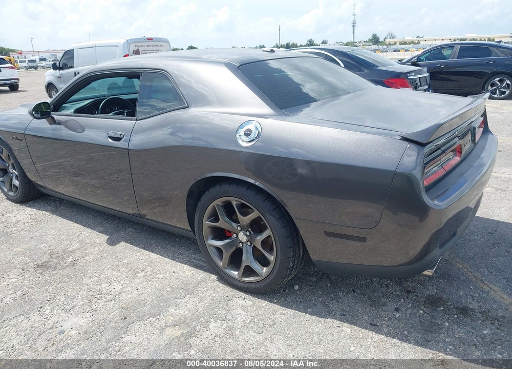 2015 DODGE CHALLENGER SXT VIN: 2C3CDZAG5FH873995