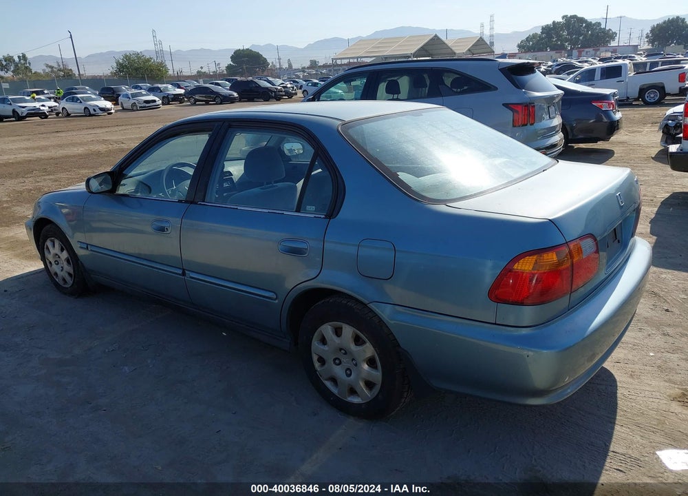 2000 HONDA CIVIC VALUE PACKAGE VIN: 2HGEJ6612YH551769