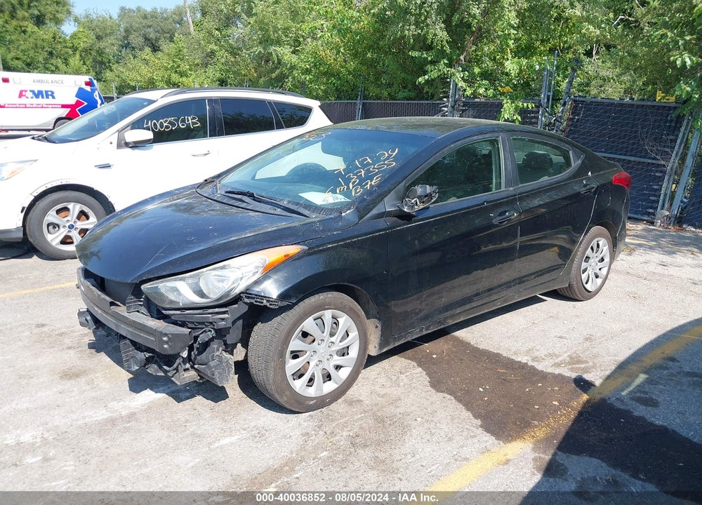 2012 HYUNDAI ELANTRA GLS VIN: 5NPDH4AE9CH068820