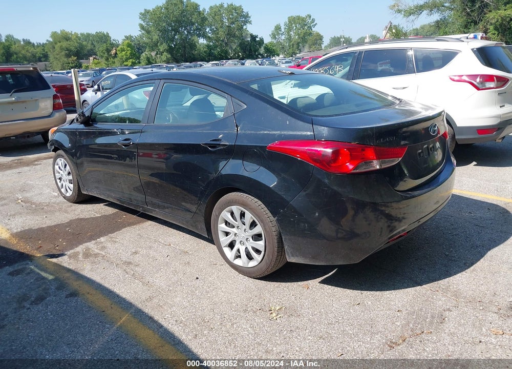 2012 HYUNDAI ELANTRA GLS VIN: 5NPDH4AE9CH068820