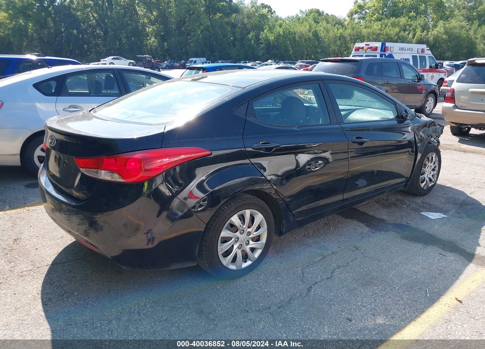 2012 HYUNDAI ELANTRA GLS VIN: 5NPDH4AE9CH068820