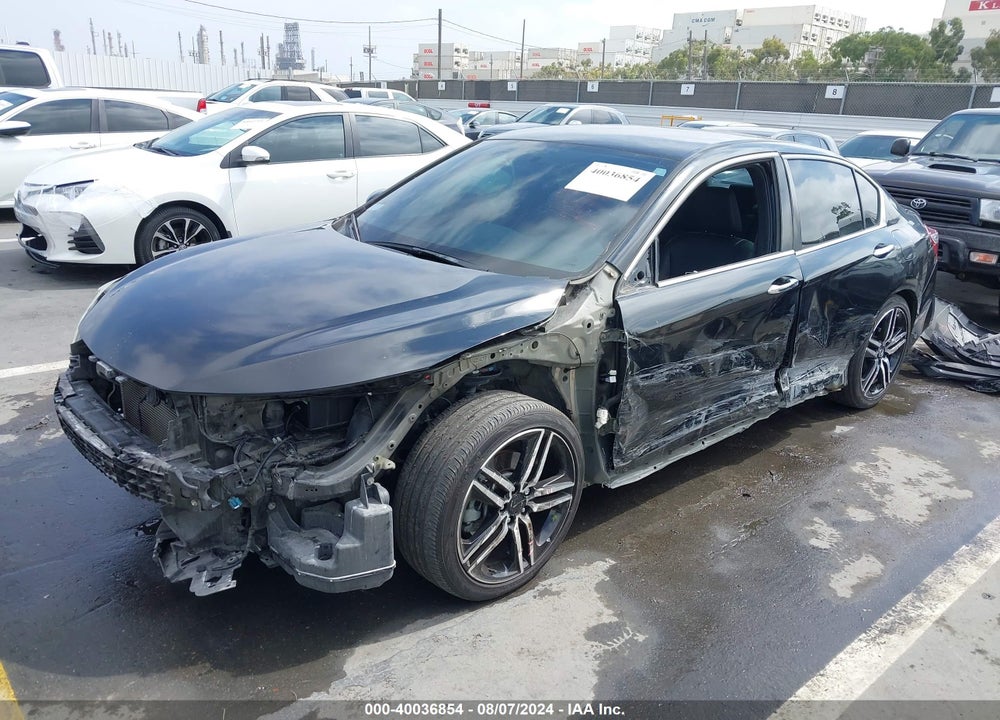 2017 HONDA ACCORD SPORT SE VIN: 1HGCR2F13HA229441