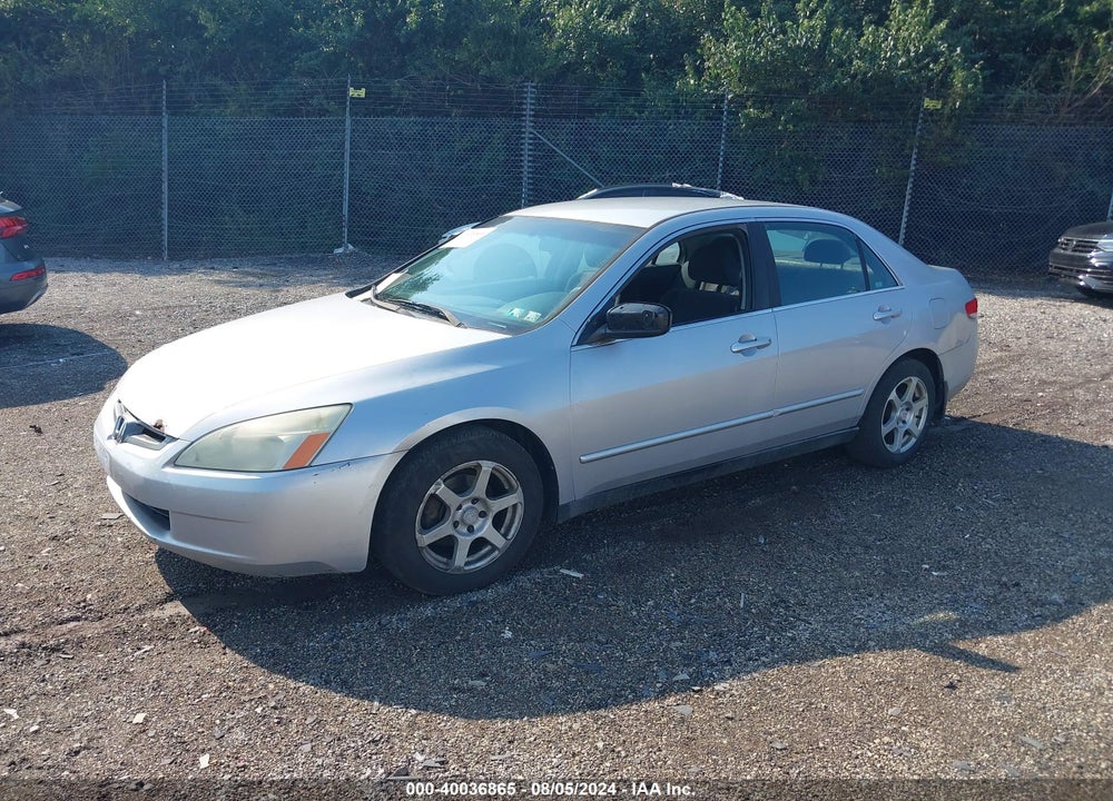 2003 HONDA ACCORD 2.4 LX VIN: 1HGCM56353A090214