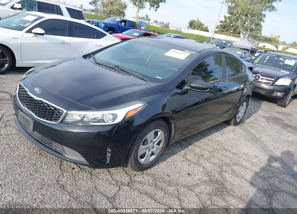 2017 KIA FORTE LX VIN: 3KPFK4A72HE078189