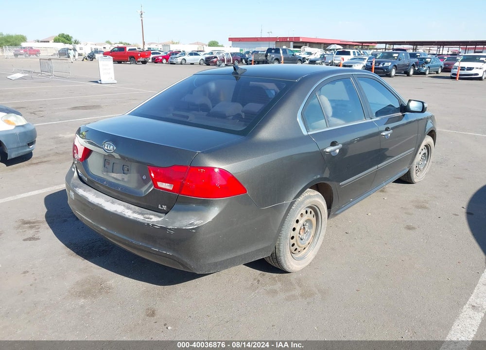 2009 KIA OPTIMA LX VIN: KNAGE228495353837