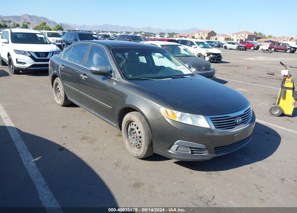 2009 KIA OPTIMA LX VIN: KNAGE228495353837