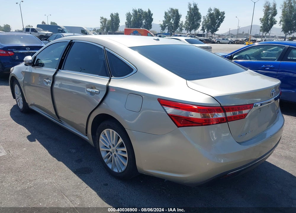 2013 TOYOTA AVALON HYBRID XLE TOURING VIN: 4T1BD1EB5DU004102