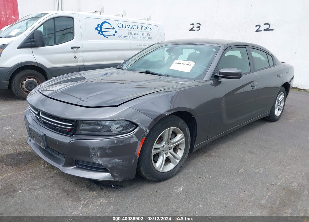 2015 DODGE CHARGER SE VIN: 2C3CDXBG8FH737833