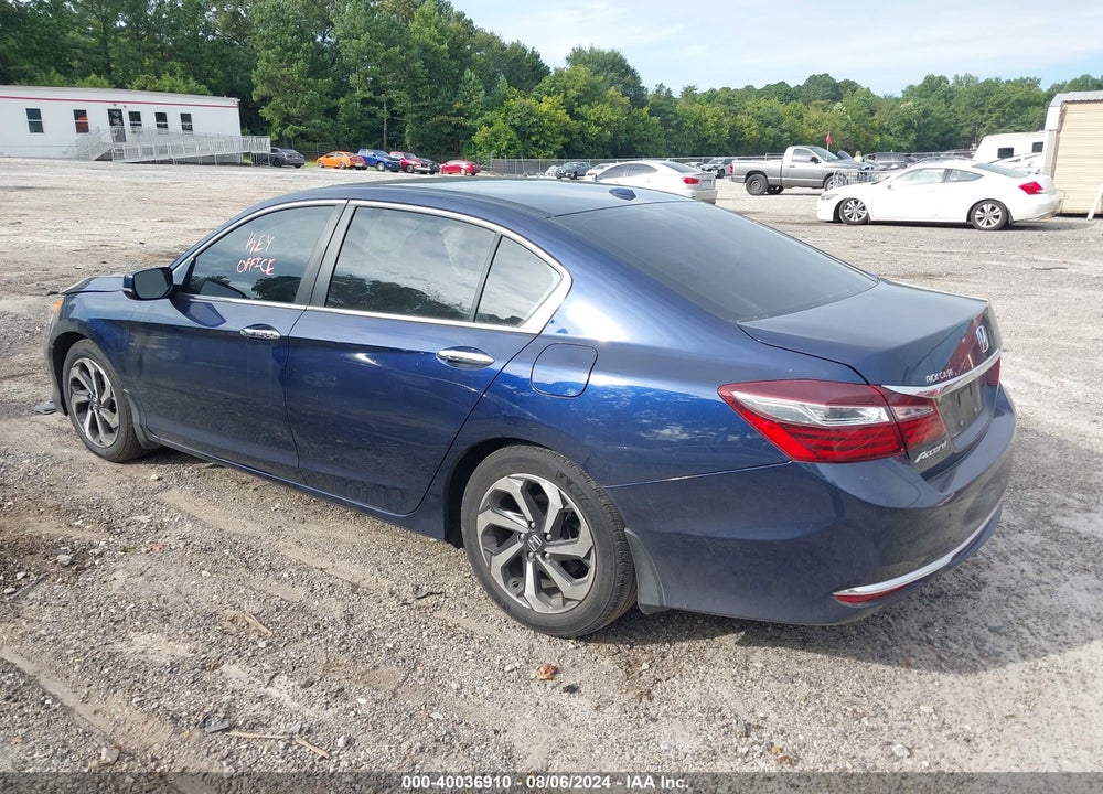 2016 HONDA ACCORD EX-L VIN: 1HGCR2F86GA024613