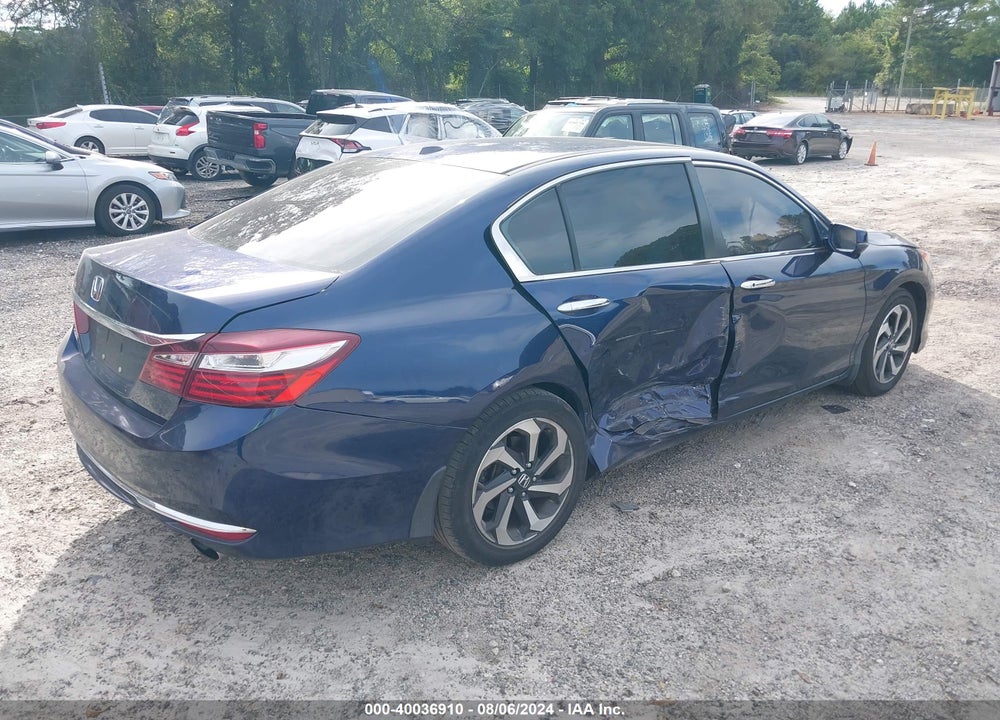 2016 HONDA ACCORD EX-L VIN: 1HGCR2F86GA024613