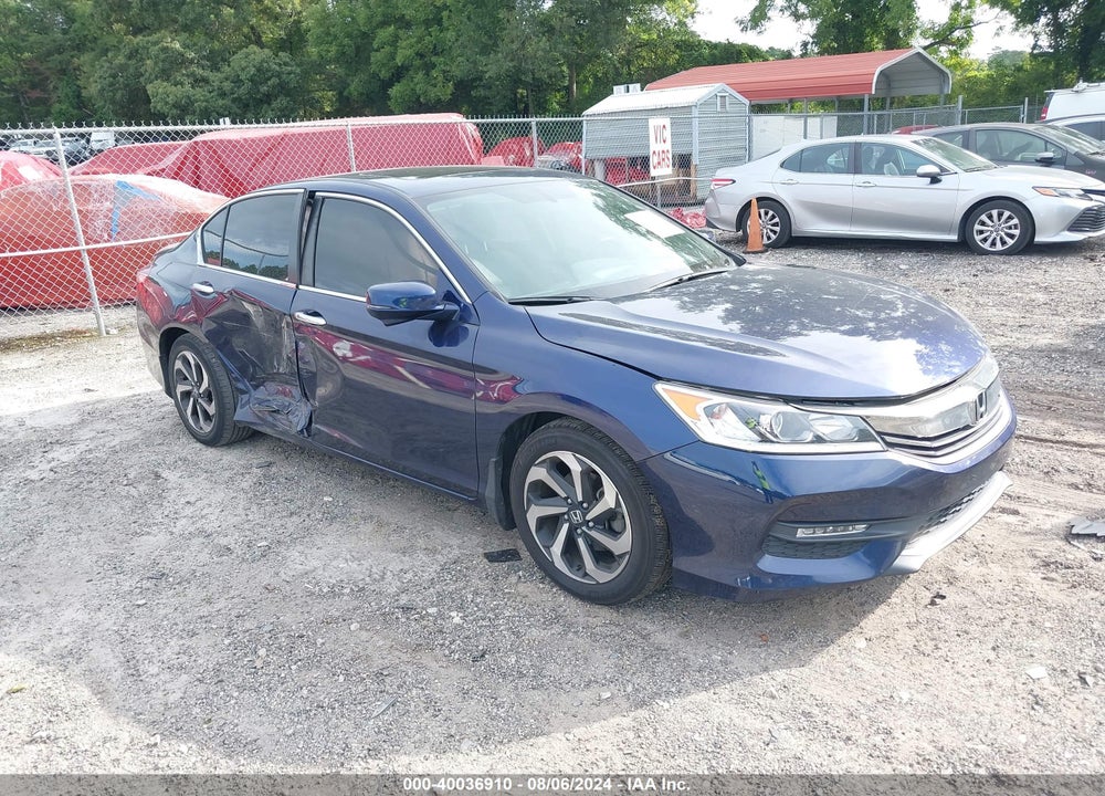 2016 HONDA ACCORD EX-L VIN: 1HGCR2F86GA024613