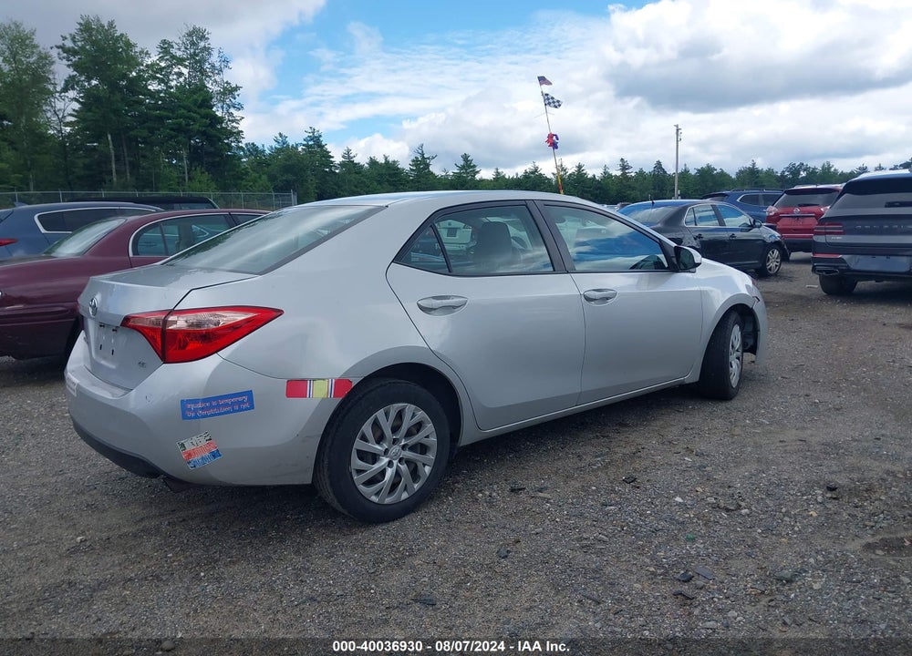 2017 TOYOTA COROLLA LE VIN: 2T1BURHE1HC890432