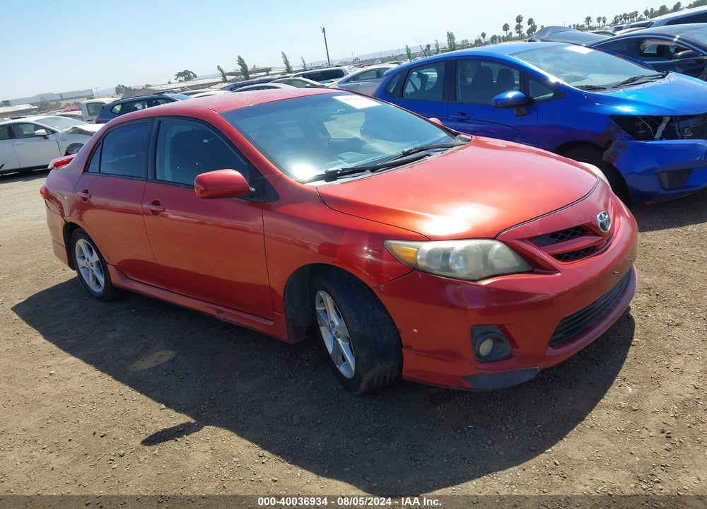 2012 TOYOTA COROLLA S VIN: 5YFBU4EE5CP064246
