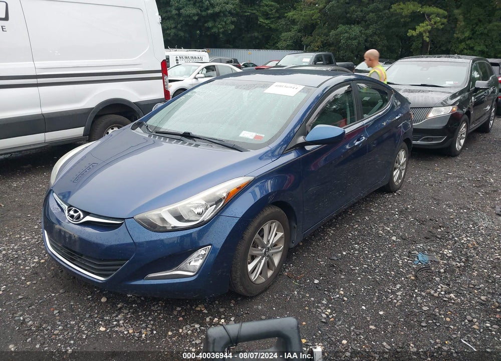 2016 HYUNDAI ELANTRA SE VIN: 5NPDH4AE1GH717340