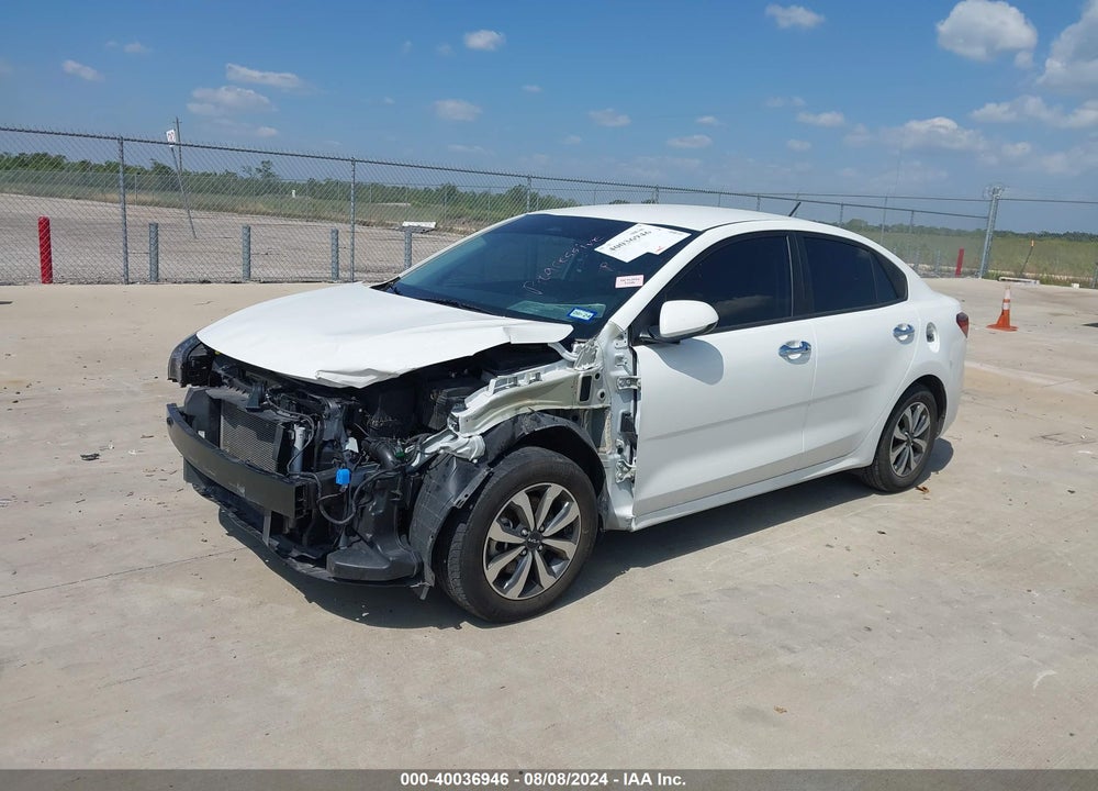 2022 KIA RIO S VIN: 3KPA24AD9NE495580