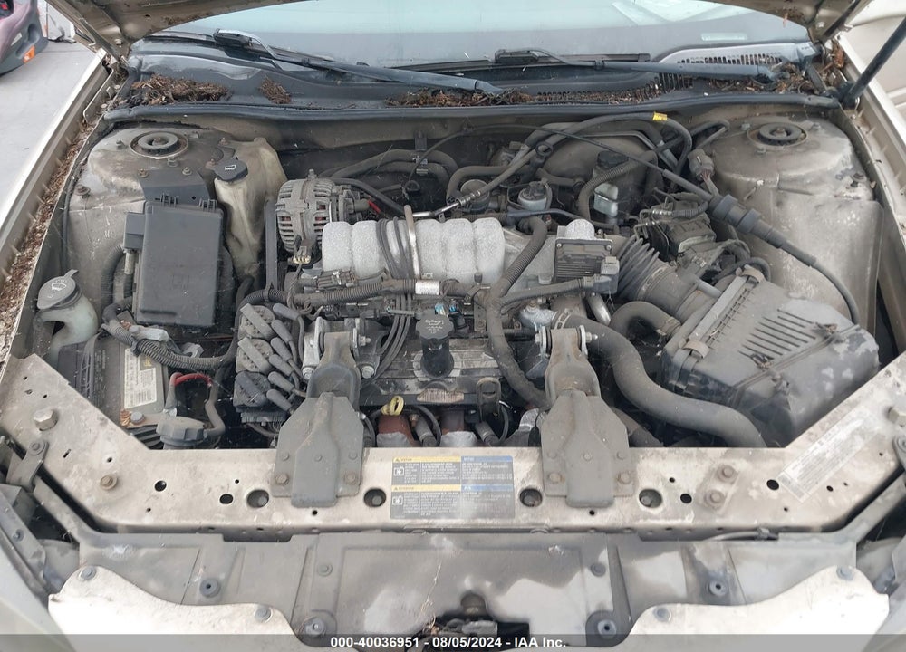 2005 PONTIAC GRAND PRIX VIN: 2G2WP522751221323