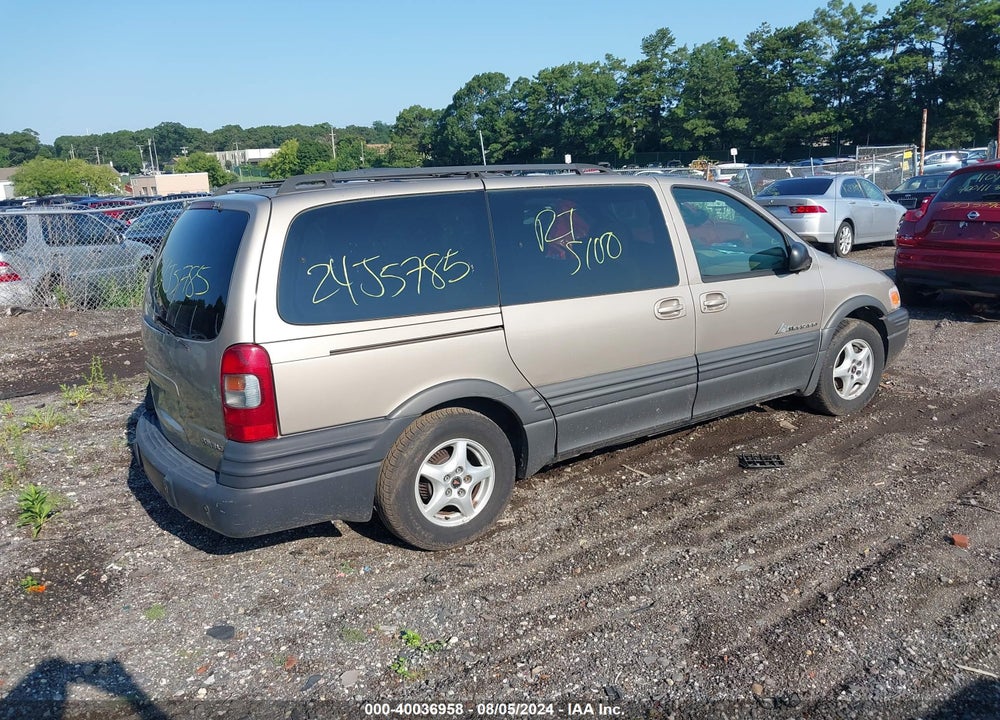 2003 PONTIAC MONTANA M16 W/1SA PKG. VIN: 1GMDX03E93D274472