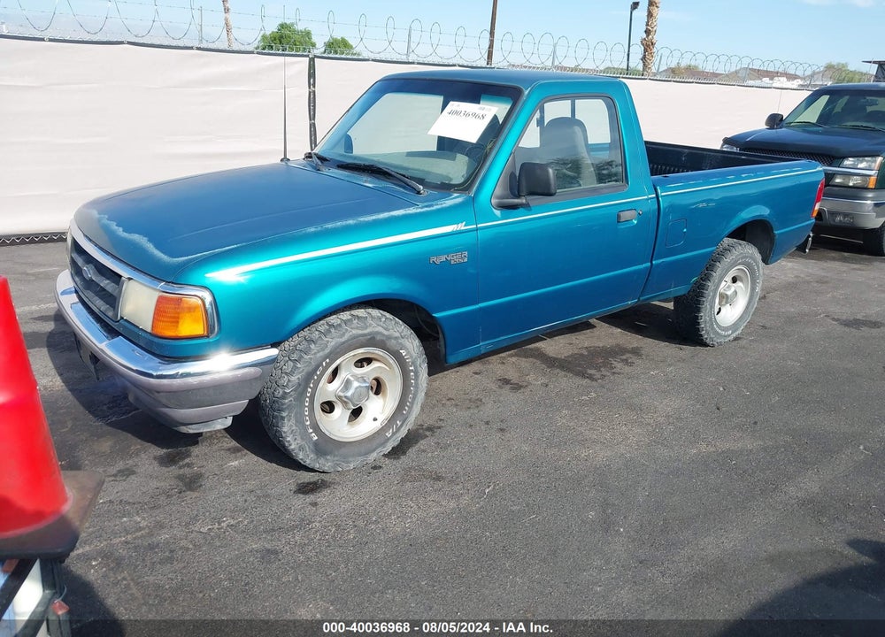 1995 FORD RANGER VIN: 1FTCR10A9SPA87876