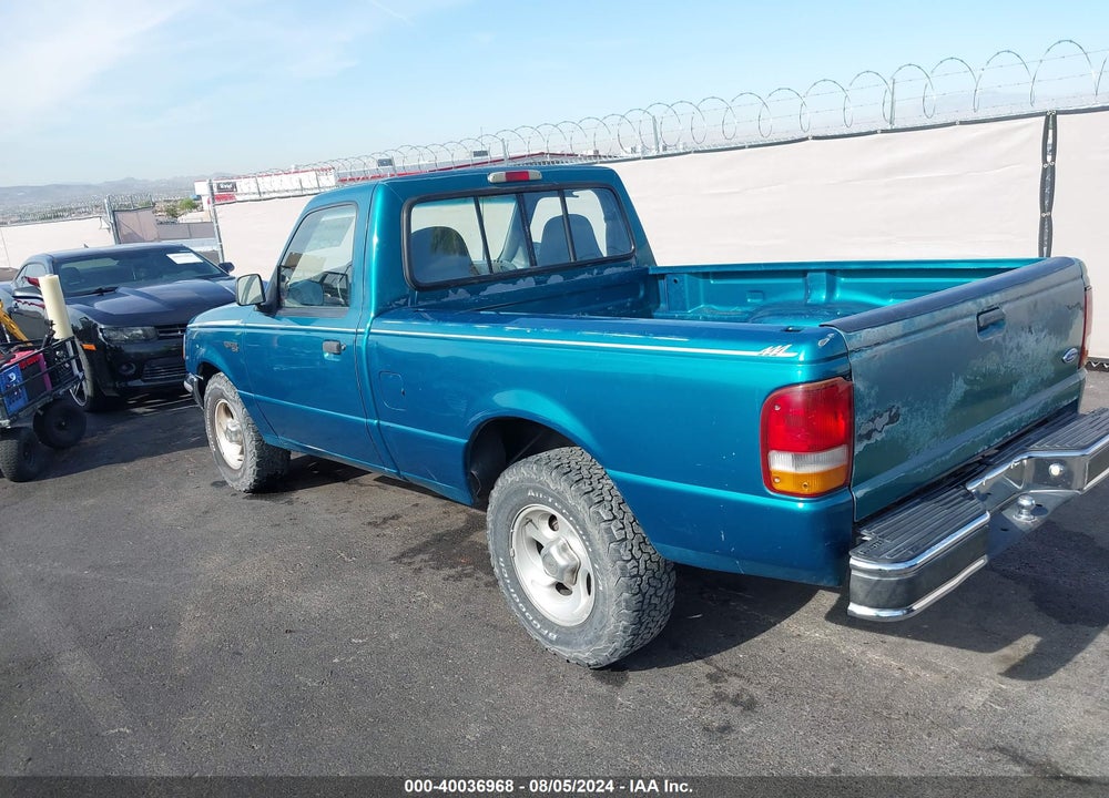 1995 FORD RANGER VIN: 1FTCR10A9SPA87876