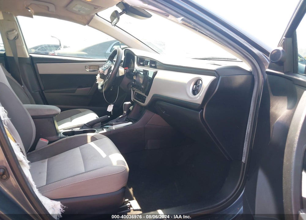 2017 TOYOTA COROLLA LE VIN: 2T1BURHE6HC840058