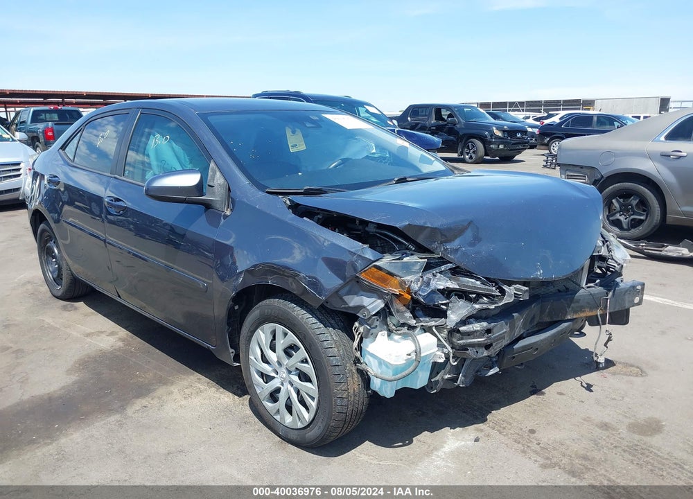 2017 TOYOTA COROLLA LE VIN: 2T1BURHE6HC840058