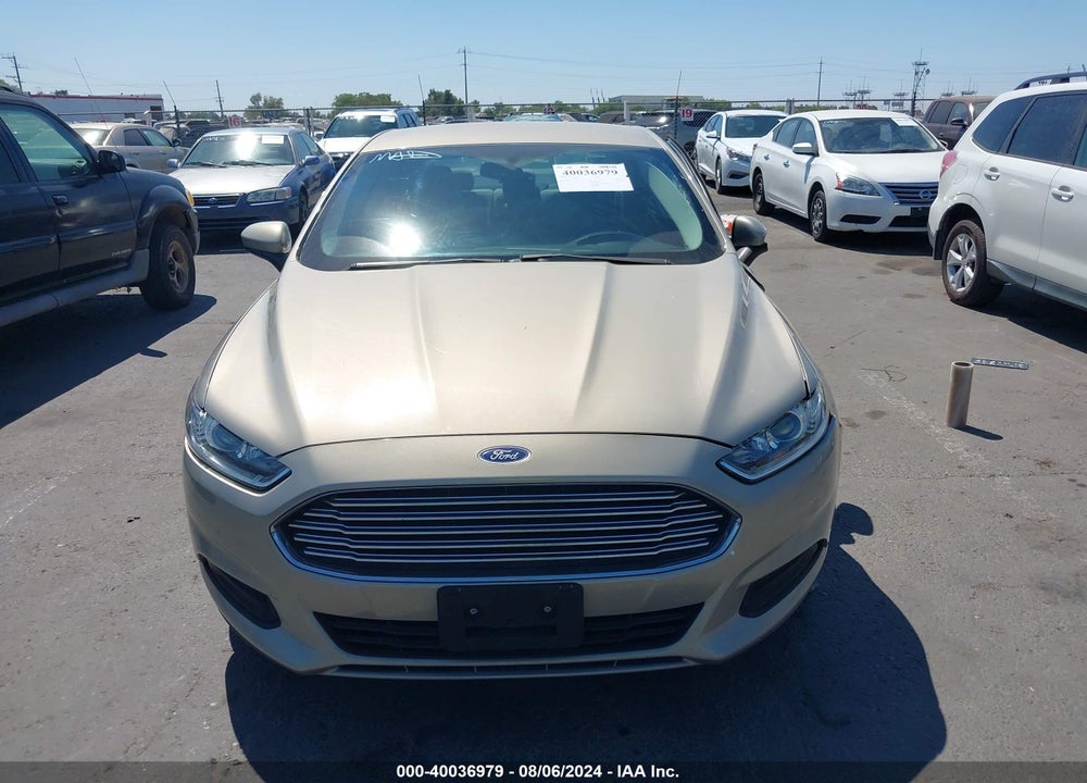 2015 FORD FUSION S VIN: 3FA6P0G75FR282756