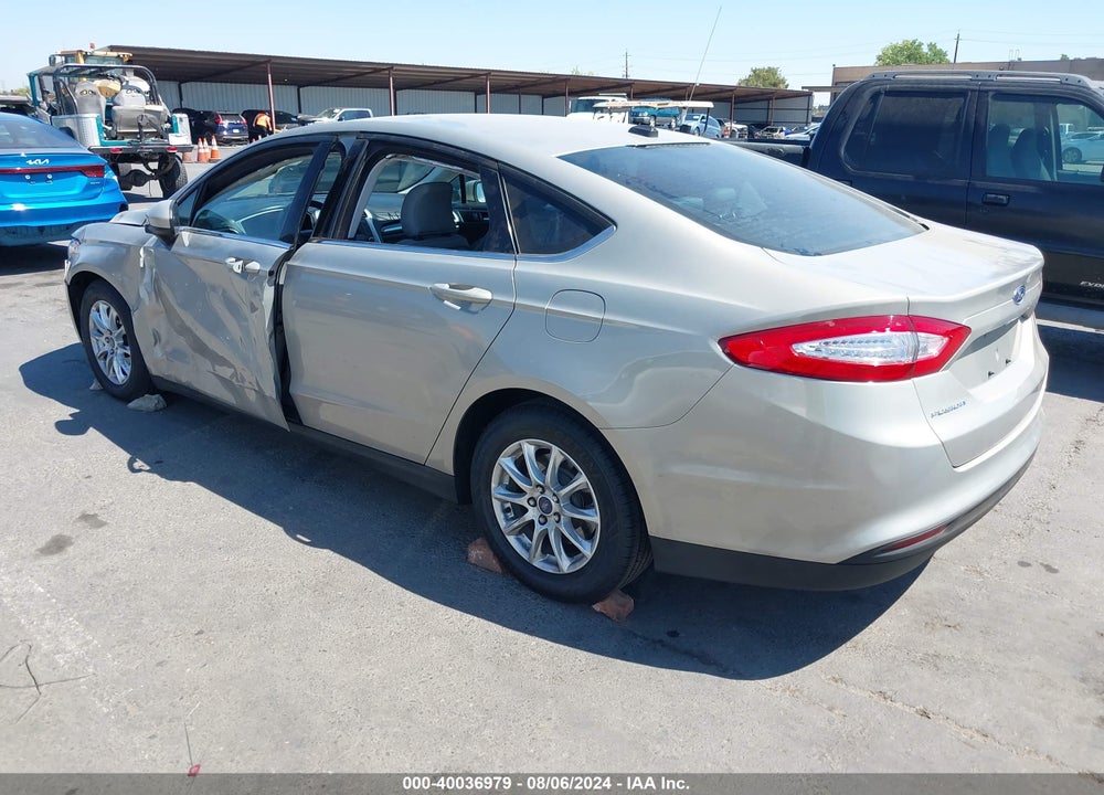 2015 FORD FUSION S VIN: 3FA6P0G75FR282756