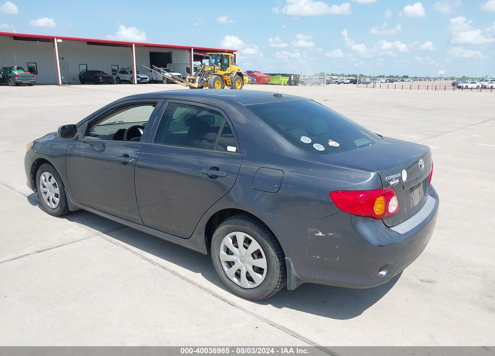 2009 TOYOTA COROLLA LE VIN: 1NXBU40E09Z119796