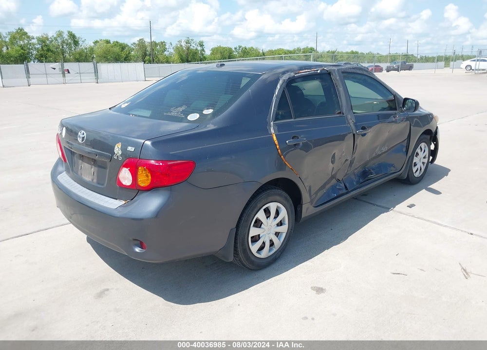 2009 TOYOTA COROLLA LE VIN: 1NXBU40E09Z119796