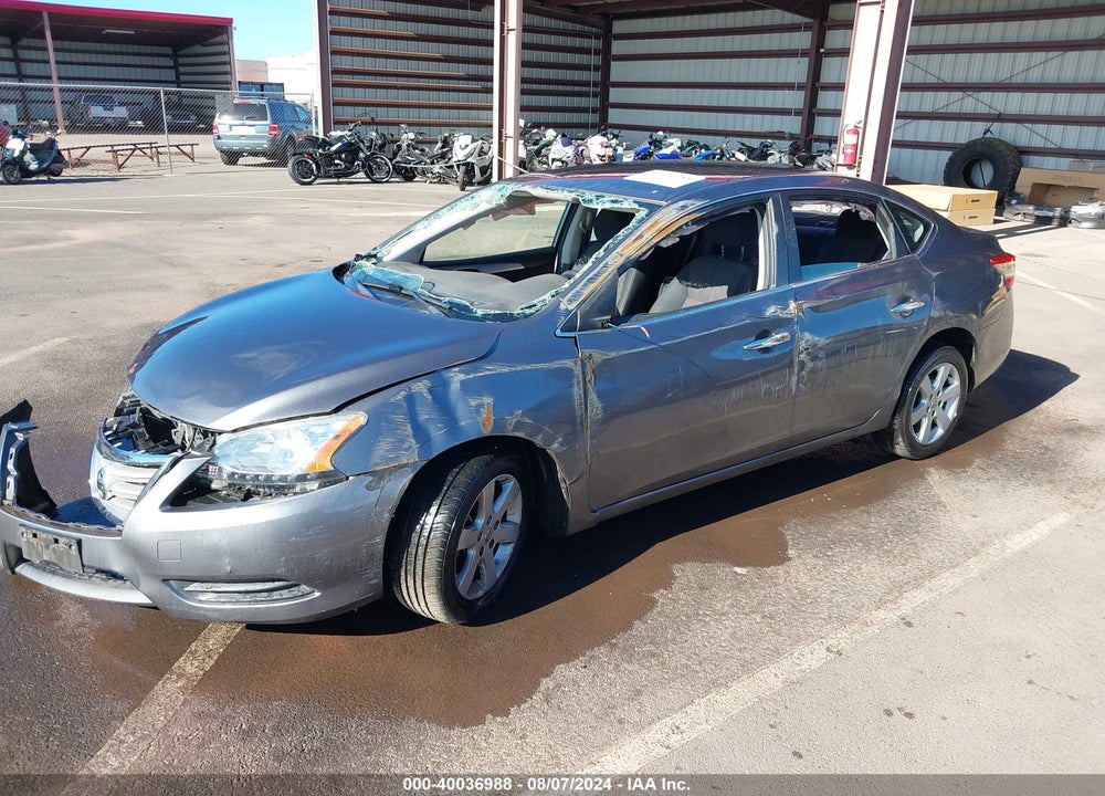 2015 NISSAN SENTRA FE+ S/S/SL/SR/SV VIN: 3N1AB7AP4FL663301