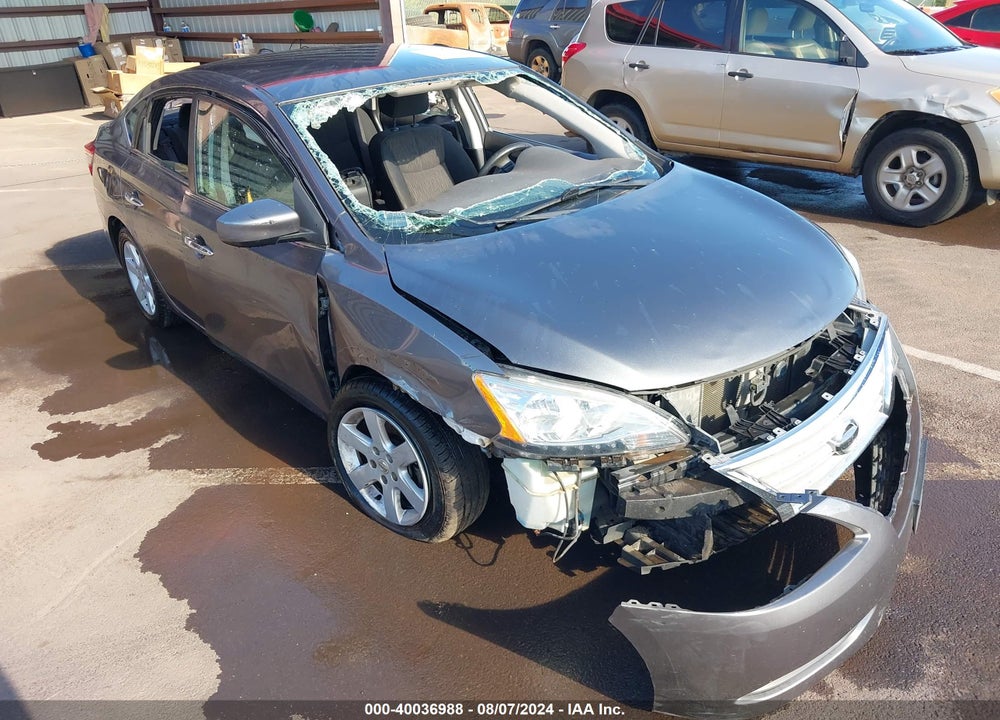 2015 NISSAN SENTRA FE+ S/S/SL/SR/SV VIN: 3N1AB7AP4FL663301