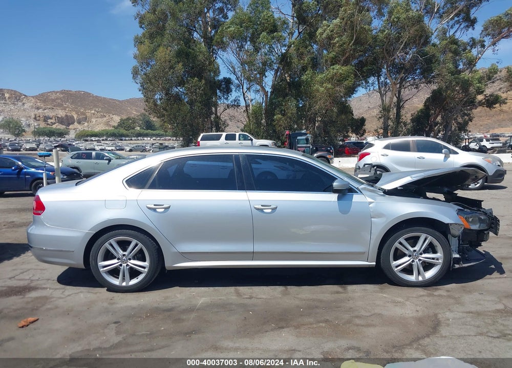 2015 VOLKSWAGEN PASSAT 1.8T SEL PREMIUM VIN: 1VWCT7A39FC025506
