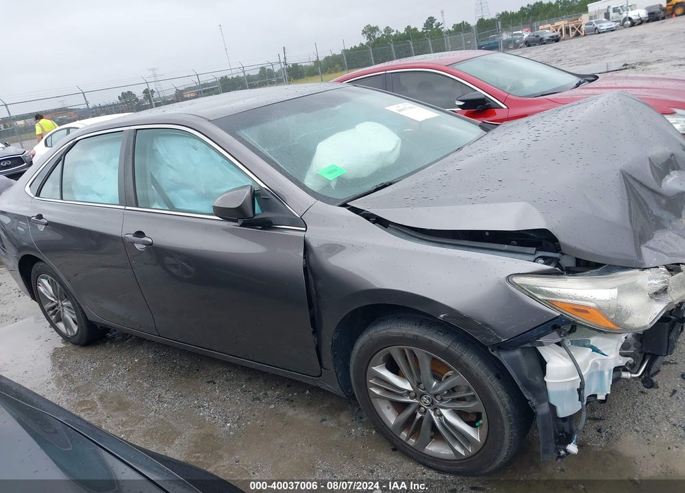2016 TOYOTA CAMRY SE VIN: 4T1BF1FK2GU590836