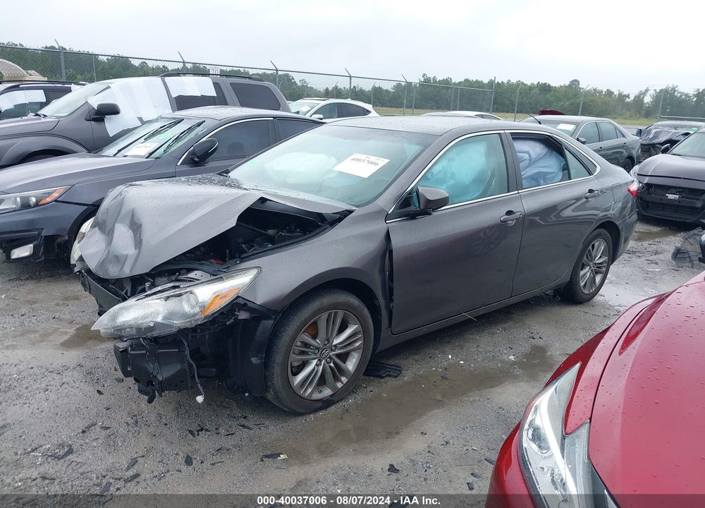 2016 TOYOTA CAMRY SE VIN: 4T1BF1FK2GU590836