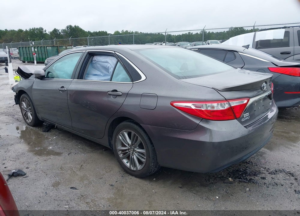 2016 TOYOTA CAMRY SE VIN: 4T1BF1FK2GU590836