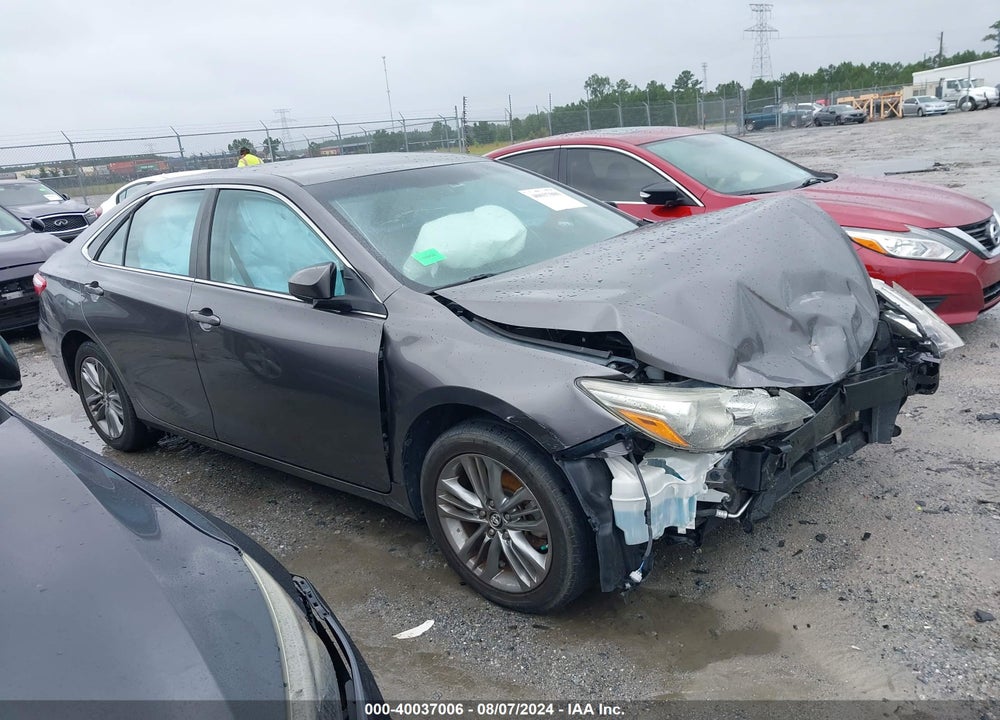 2016 TOYOTA CAMRY SE VIN: 4T1BF1FK2GU590836