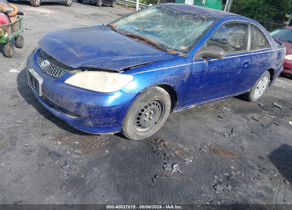 2004 HONDA CIVIC LX VIN: 1HGEM22534L004449