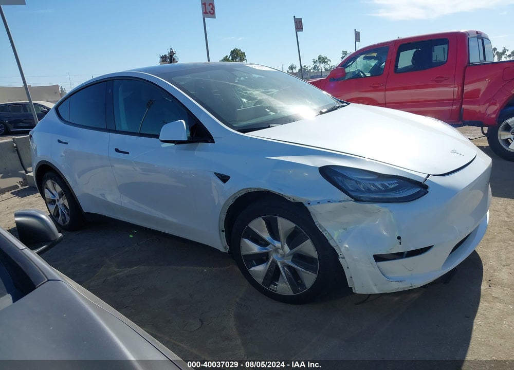 2021 TESLA MODEL Y VIN: 5YJYGDEEXMF204161