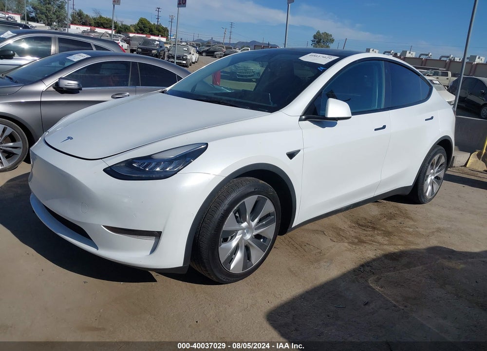 2021 TESLA MODEL Y VIN: 5YJYGDEEXMF204161