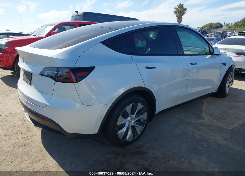 2021 TESLA MODEL Y VIN: 5YJYGDEEXMF204161