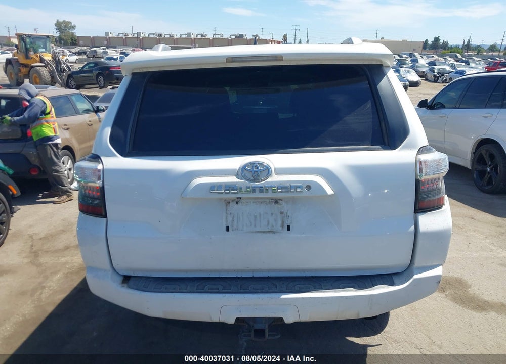 2016 TOYOTA 4RUNNER VIN: JTEZU5JRXG5111959